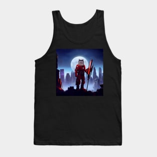 Luna the Protector Cat Tank Top